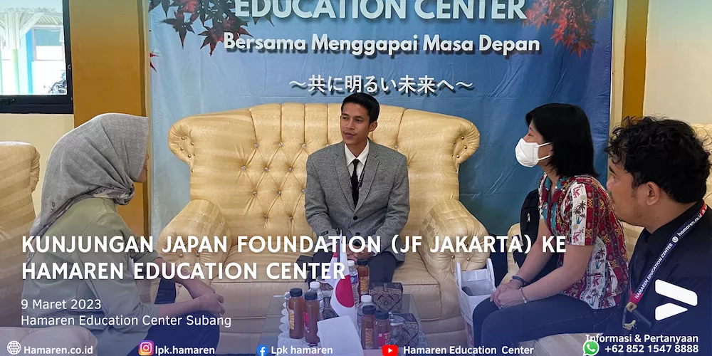 Kunjungan ke Japan Foundation Hamaren Jakarta